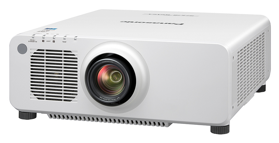 6500 Lumens WUXGA 1-Chip DLP Laser Light Projector in White without Lens