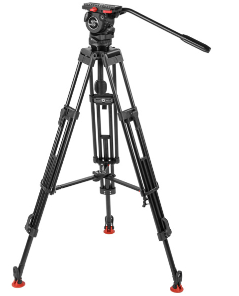 FSB 6/2 HD M Tripod System with Fluid Head and Mid-Level Spreader