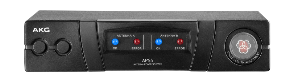 Wide-Band UHF Active Antenna and Power Splitter for AKG Recievers, without Power Supply