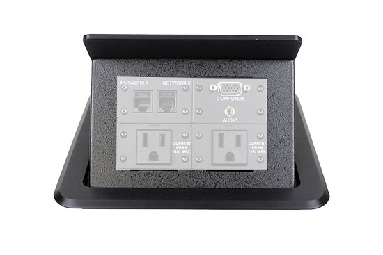 Tilting Tablebox in Black