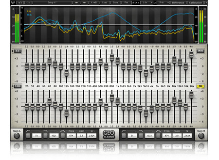 Mono/Stereo Graphic Equalizer Plugin