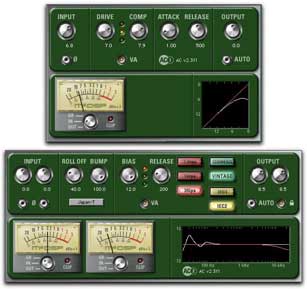 AC101 & AC102 Tape Emulation Plug-ins