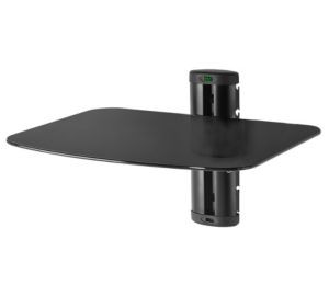 Single Glass AV Wall Shelf