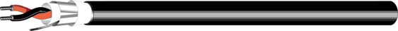 1000' 1-Pr 16AWG Audio Cable with Aquaseal