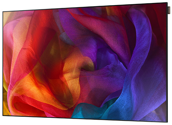55" UE-D Series Edge-Lit LED Display 1920 x 1080 TV in Black