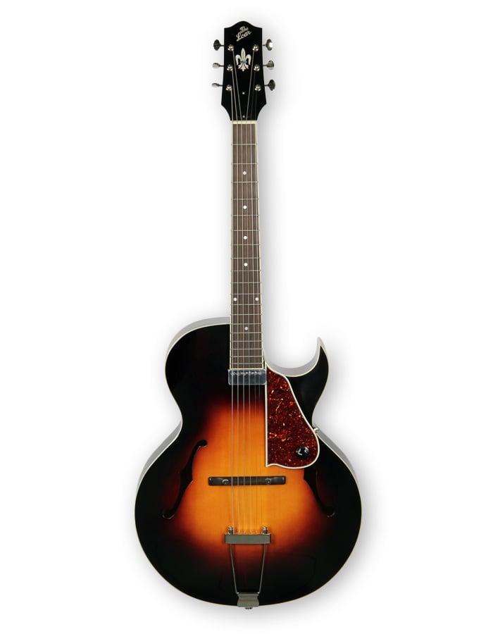 Gloss Vintage Sunburst Archtop Cutaway Acoustic/Electric Guitar with Humbucking Pickup