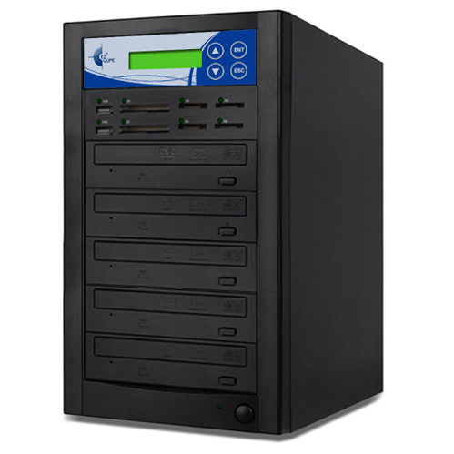 Media Mirror Multi-Format 4-Copy Duplicator