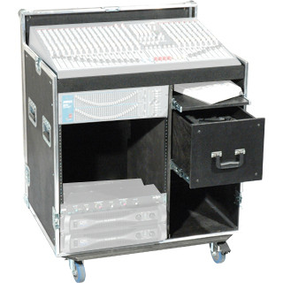 12RU Dual Combo Rack Case