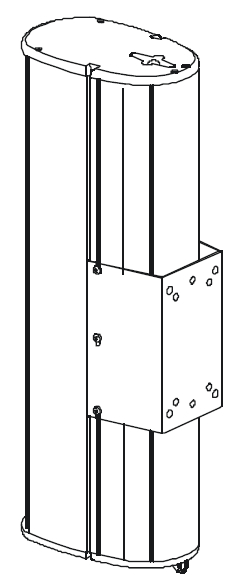 Universal Mounting Kit in White for ENTASYS 200 Series Loudspeaker Models