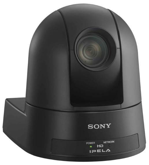 1080-60P 3G-SDI and Live IP Streaming PTZ Camera in Black