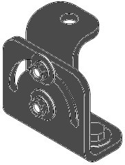 Tilting Bracket for VERIS2 Loudspeakers