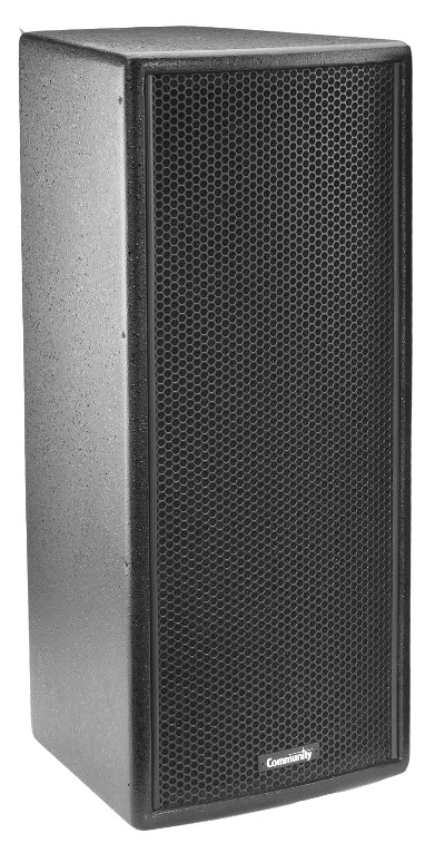 8" 300W 4Ohm 2-Way Speaker in Black