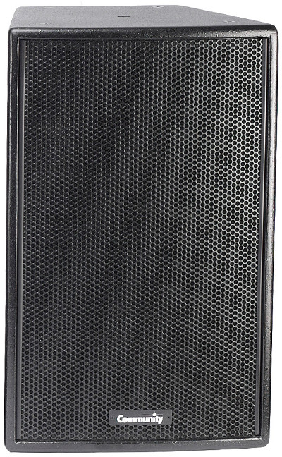 12" 500W 8Ohm 2-Way Speakers in Black
