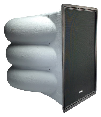 R Series Weather Resistant Bass Horn System with (6) 12" Drivers in Black