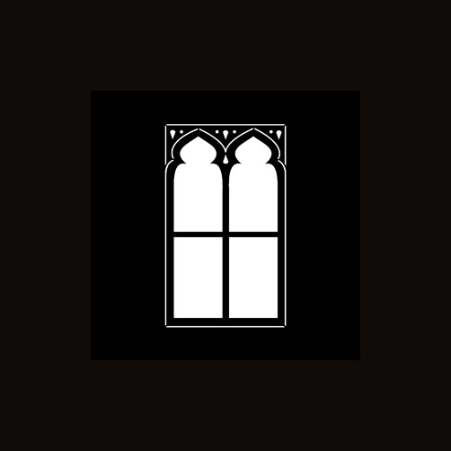 Steel Gobo with "Window Victorian" Pattern Design