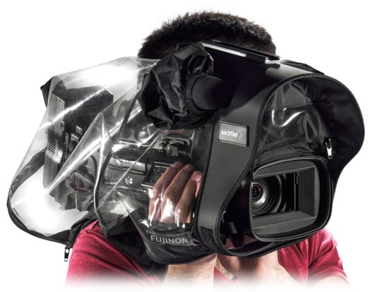 Transparent Raincover for Medium-Size Video Cameras