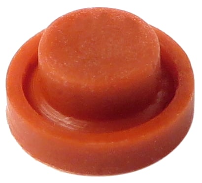 Red Rubber Power Button for Evolution G2