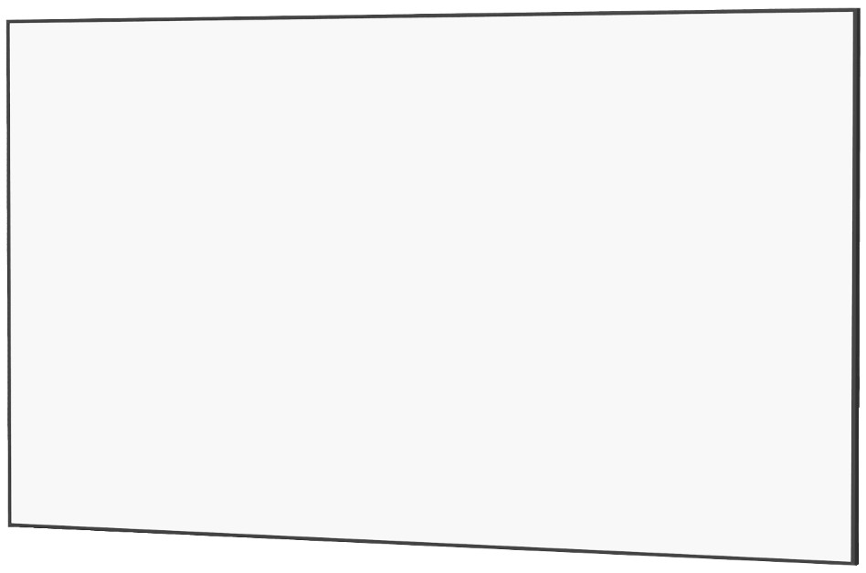 UTB Contour 16:10 Format 109" Diagonal Screen