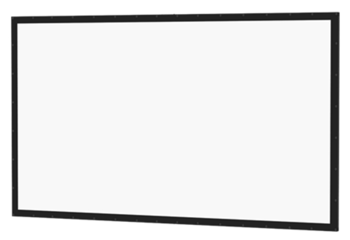159" HDTV Perm-Wall Fixed Frame Screen with Da-Tex Surface