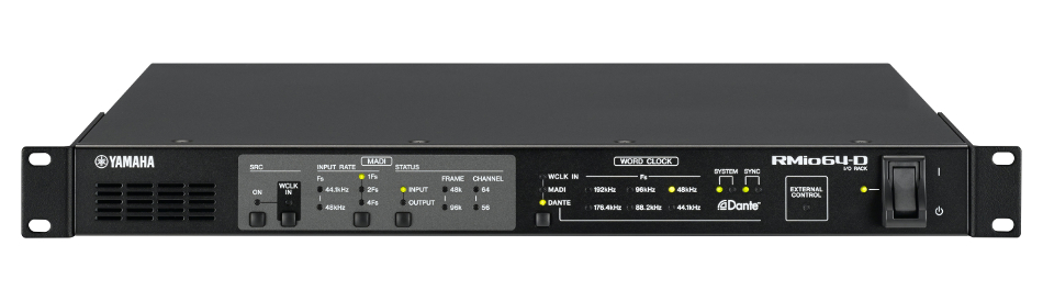 Rackmount Remote I/O Conversion Box with MADI and Dante Connections