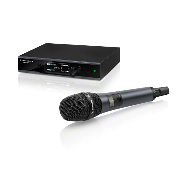 Evolution Wireless D1 Series Digital Handheld Microphone System with e845 Capsule