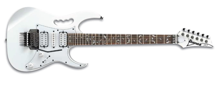 White Steve Vai Signature Series Electric Guitar