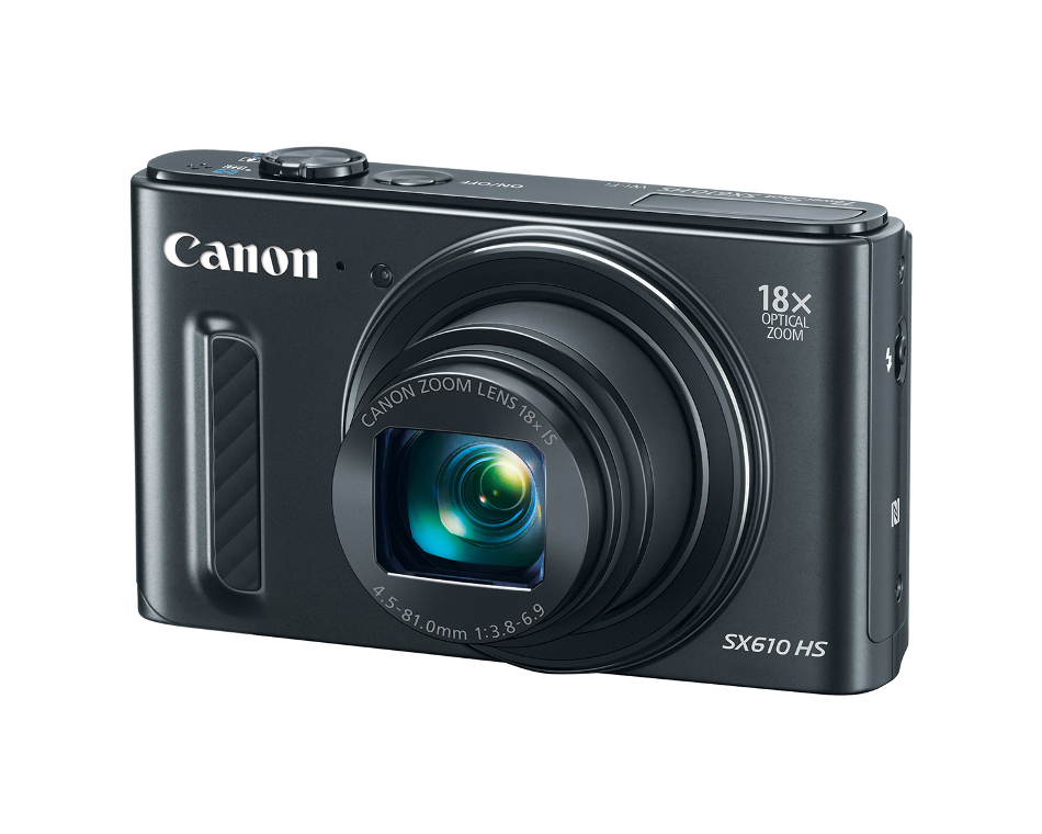 20.2MP Digital Camera with 18x Optical Zoom and 3" LCD Screen, in Black