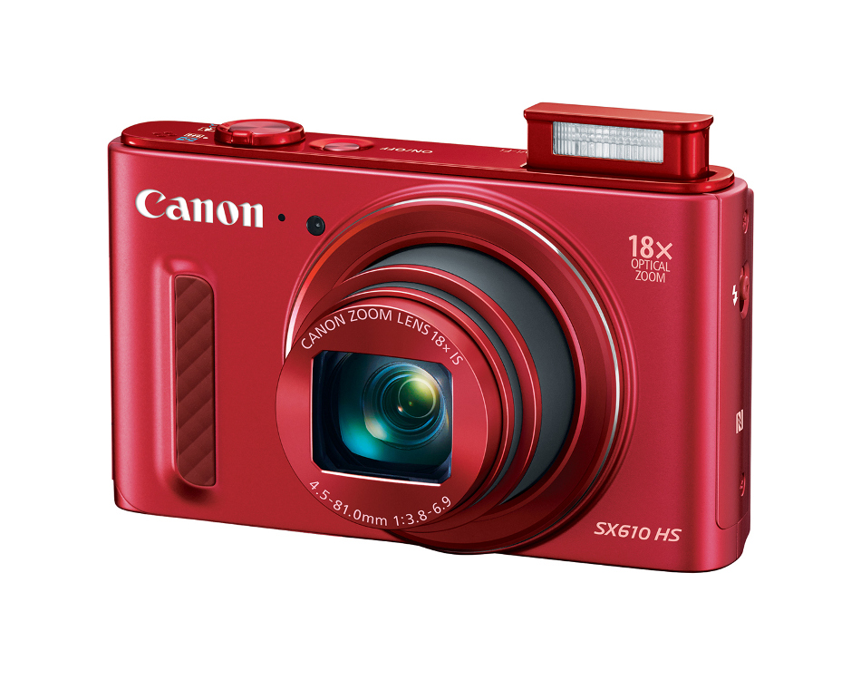 20.2MP Digital Camera with 18x Optical Zoom and 3" LCD Screen, in Red