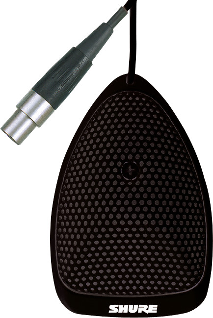 Microflex Supercardioid Boundary Microphone with 12 ft Cable