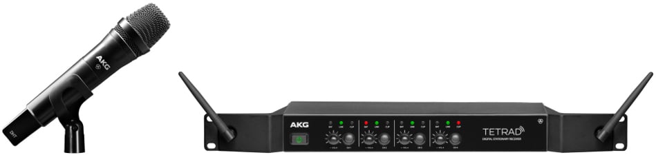 4 Channel Wireless Handheld Microphone System