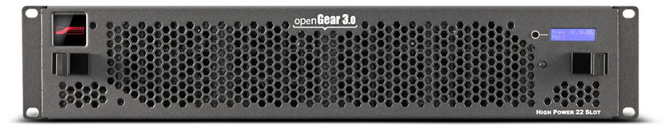 openGear® 3.0 Frame with Cooling and Advanced GigE Network Control