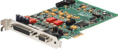 2x2x2 AD/DA PCI Express Interface Card