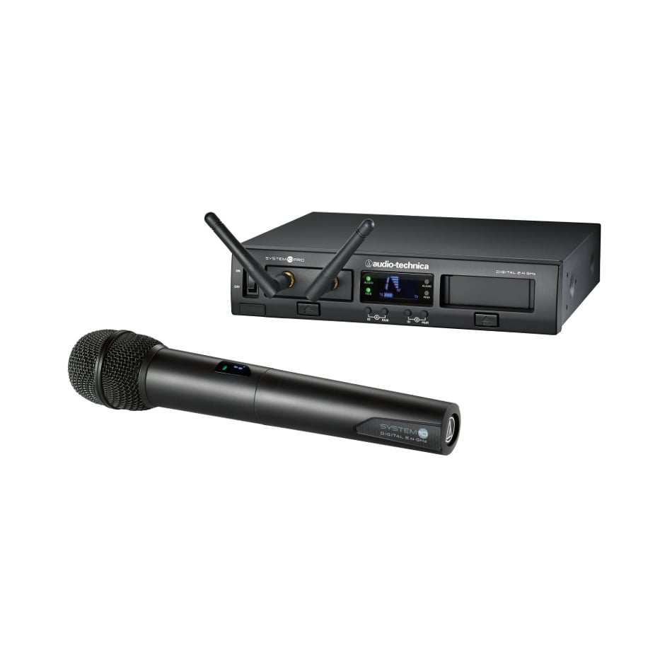System 10 PRO Rackmount Digital Wireless Handheld System with ATW-T1002 Handheld Transmitter
