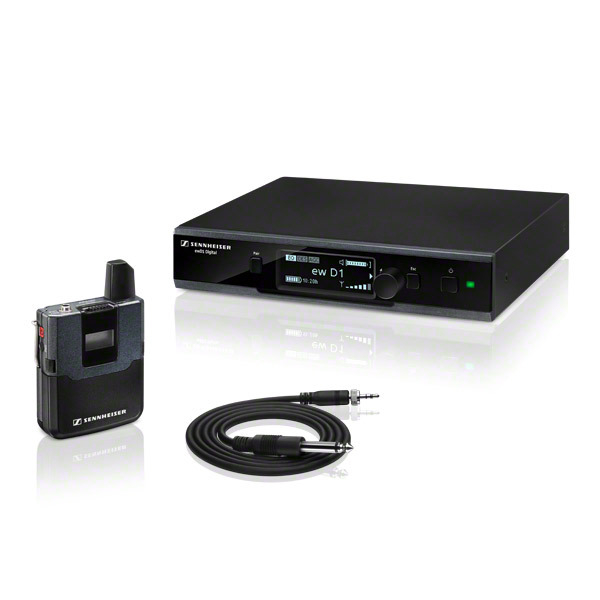 Evolution Wireless D1 Series Digital Bodypack System with CL1 Instrument Cable