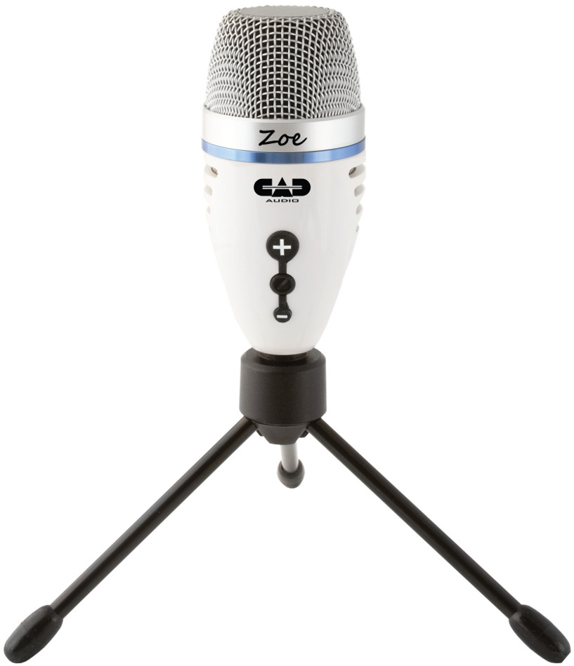 USB Recording Microphone with TrakMix Headphone Monitoring