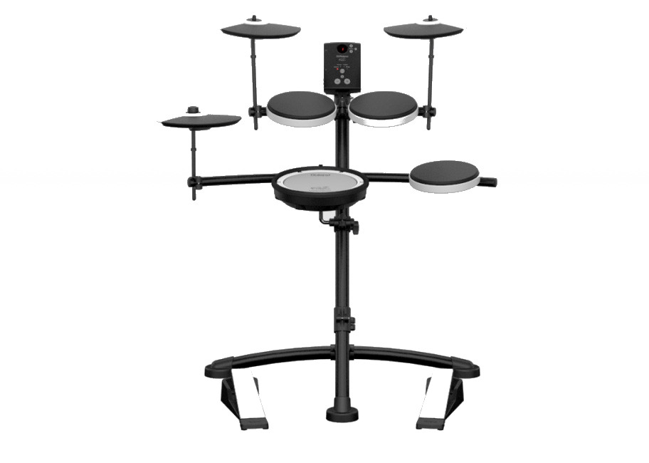 4-Piece V-Drum Electronic Drum Kit with Mesh Head Snare