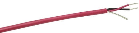 Black Single-Pair 24AWG Analog Audio Cable, Priced by the Foot