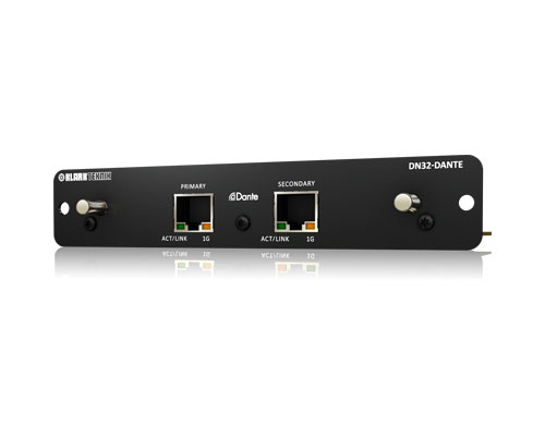 DANTE Expansion Card for Behringer and Midas Digital Mixing Consoles