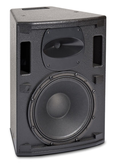 Portable Speaker in White with 12"LF Driver 1"HF Driver