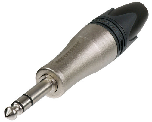 1/4" TRS jumboPLUG Male Cable Connector