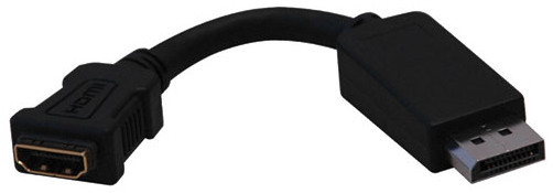 6" Male to Female 1920x1200/1080P DisplayPort to HDMI Converter