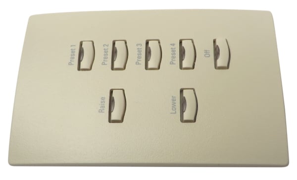White-A Face Plate for 10007