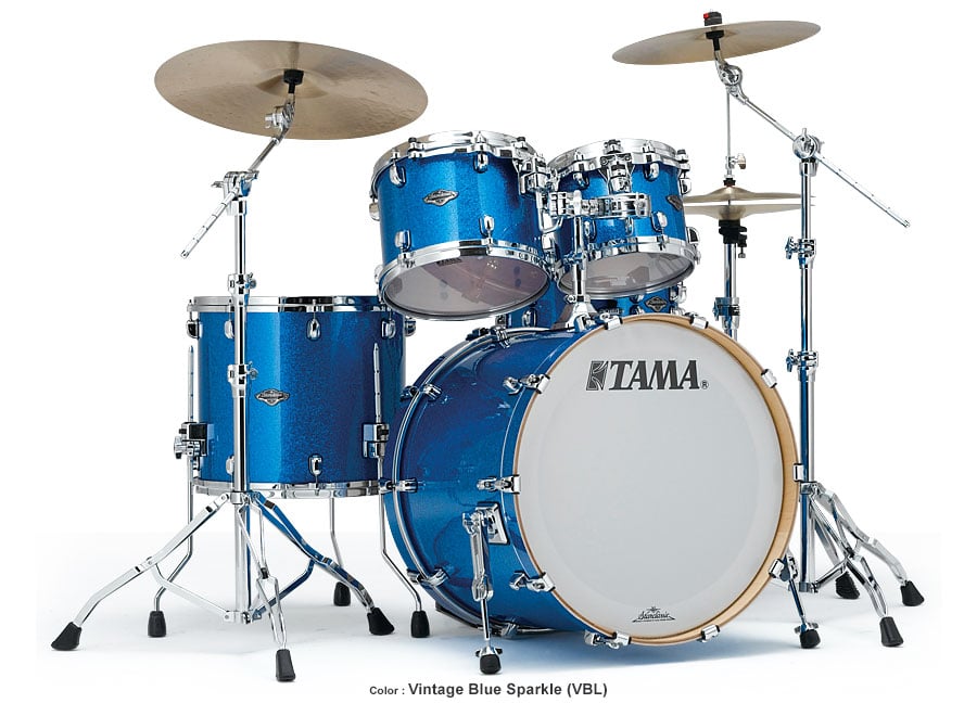 4 Piece Starclassic Performer B/B Shell Kit in Vintage Blue Sparkle Finish