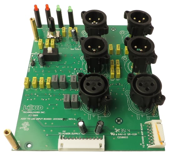 Input PCB Assembly for SRM1801 and TH-18s