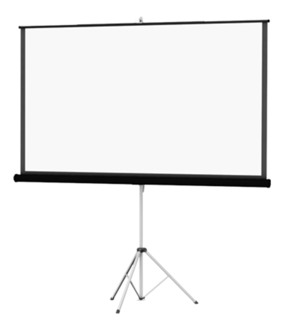 100" 4:3 Picture King with High Contrast Matte White Surface