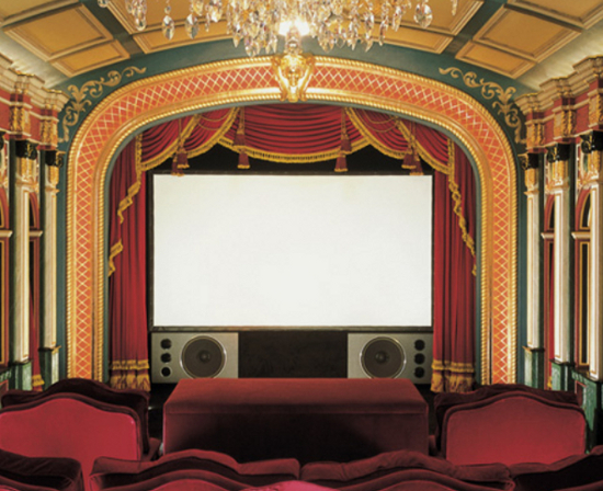 161" HDTV Cineperm Tensioned Screen with Grey XH600V Finish
