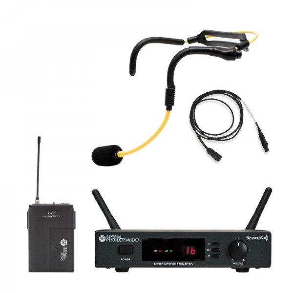 Scan16 Fitness Pack H2O Wireless Headset Microphone System