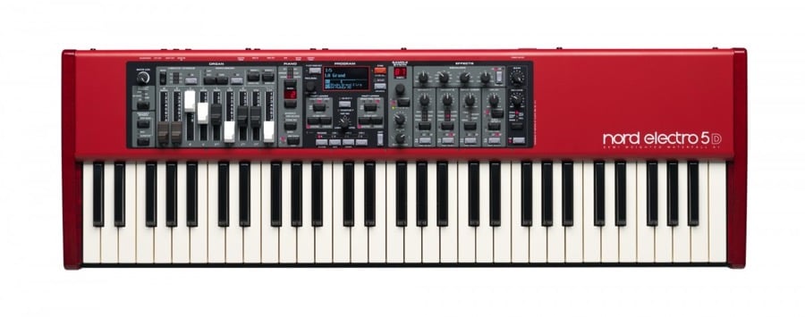 61-Key Synthesizer with Semi-Weighted Waterfall Keybed