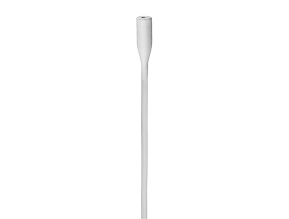 B6 Omnidirectional Lavalier Microphone in White with TA5F Connector for Lectrosonics Wireless