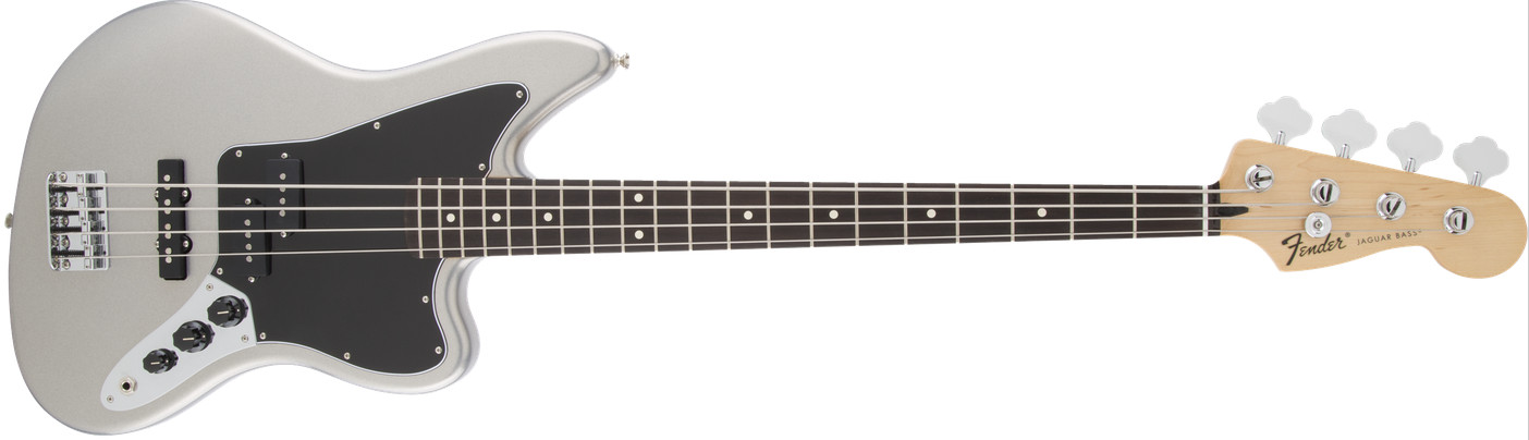 Ghost Silver Electric Bass